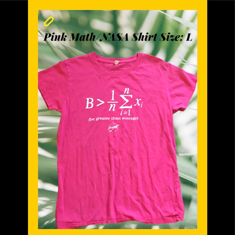 Pink NASA T-Shirt